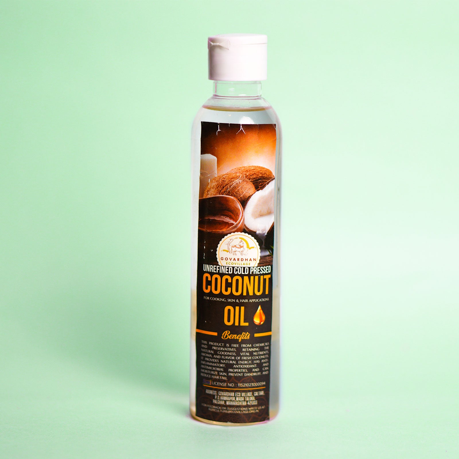 Coconut Oil - Cold-Pressed Virgin (1 Litre)