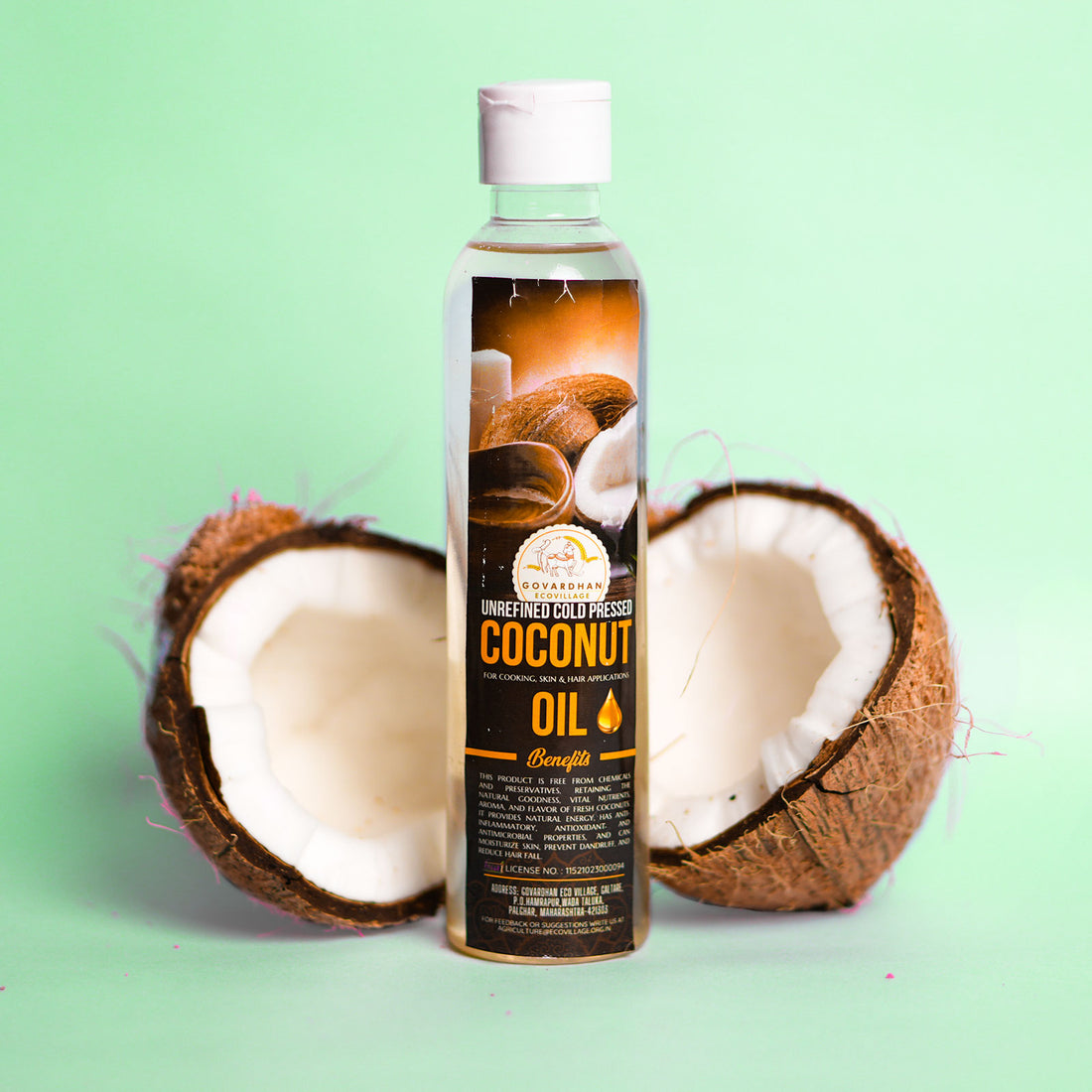Coconut Oil - Cold-Pressed Virgin (1 Litre)