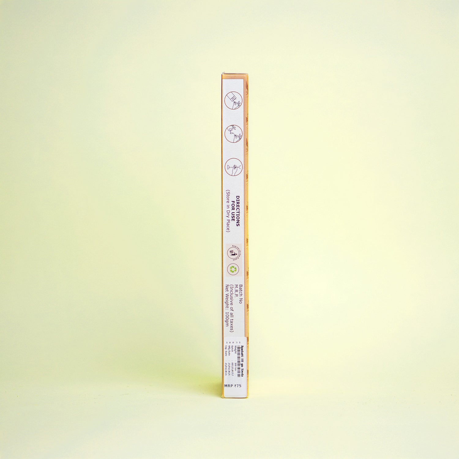 Kasturi Incense Sticks (75 Sticks)